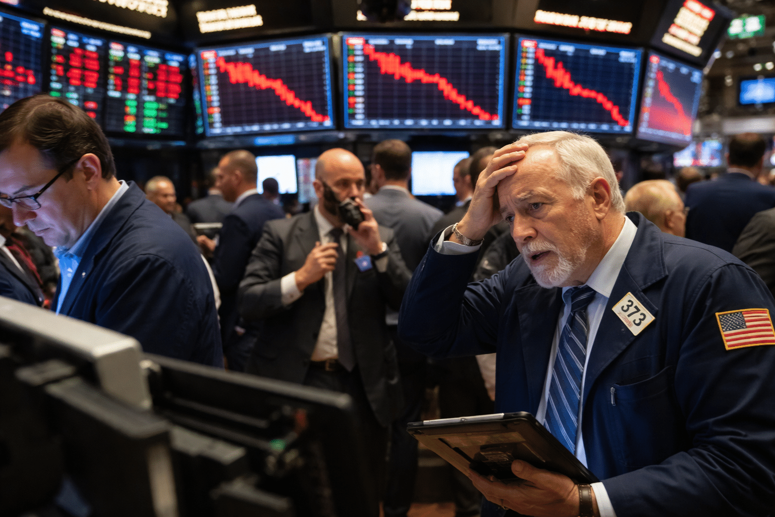 Nasdaq falls 2.6% as AI spending fears hit tech stocks, oil prices jump